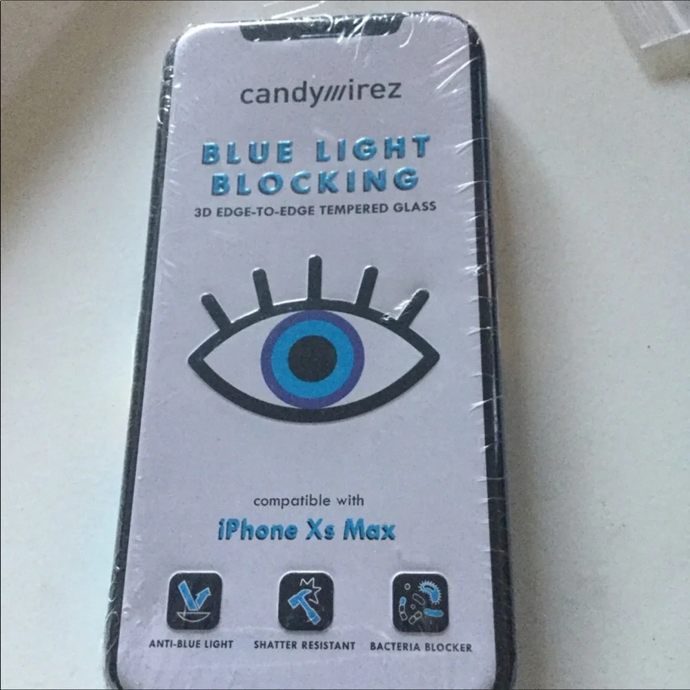 CANDYWIREZ BLUE LIGHT BLOCK SCREEN IPHONE XS MAX NWT